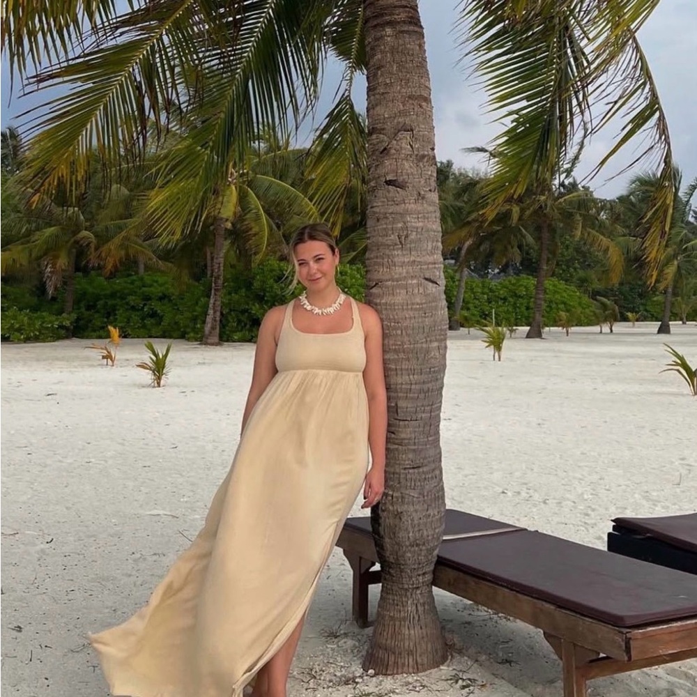 NWT Free PeopleLook My Way- Cream- Maxi Dress - Casual Summer Style